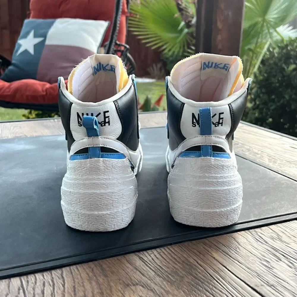 Sacai x Nike Blazer Mid 'Black Blue' (2019)